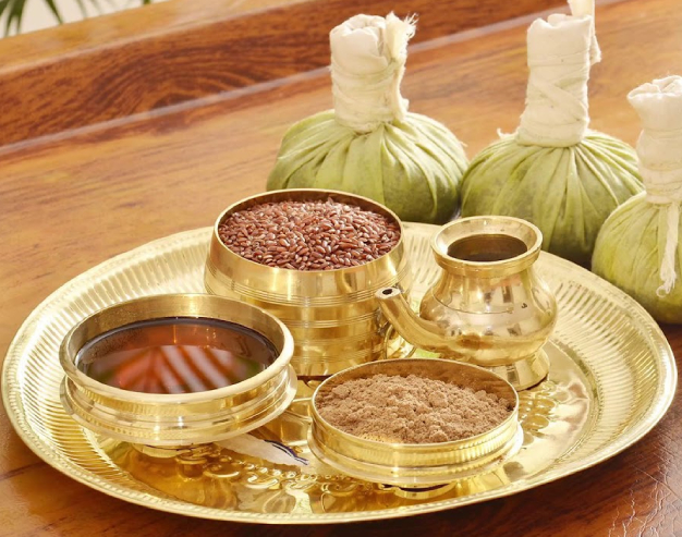 Traditional Ayurvedic wellness treatment